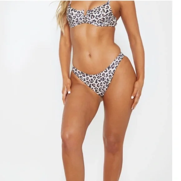 NEW| Women’s Leopard Print Sexy Bikini Bottoms - Picture 3 of 7